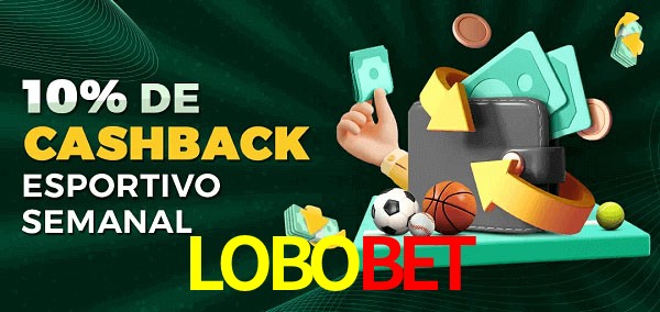 10% de bônus de cashback na LOBOBET